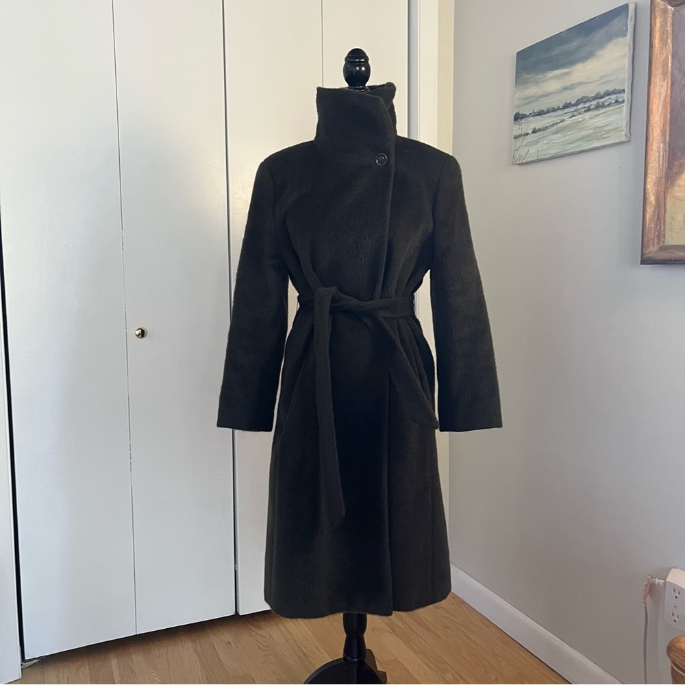 Max Mara Alpaca Belted Coat - Picture 2 of 15